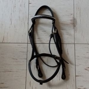 English Horse Headstall (Black)